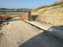 Opere di consolidamento idreologico strada Comunale San Cireo - Troia - (FG)